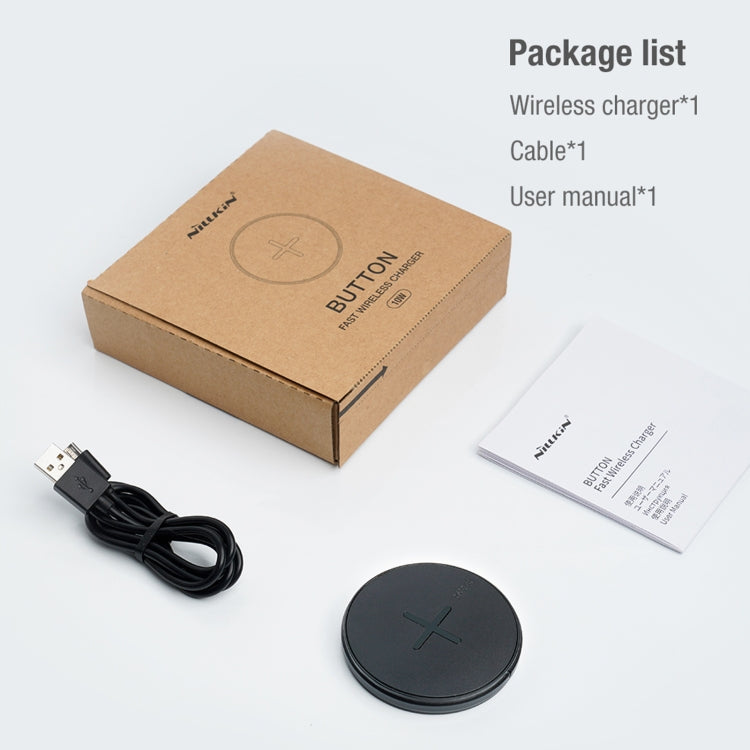 Portable Button Fast Charging Wireless Charger