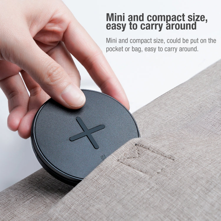 Portable Button Fast Charging Wireless Charger