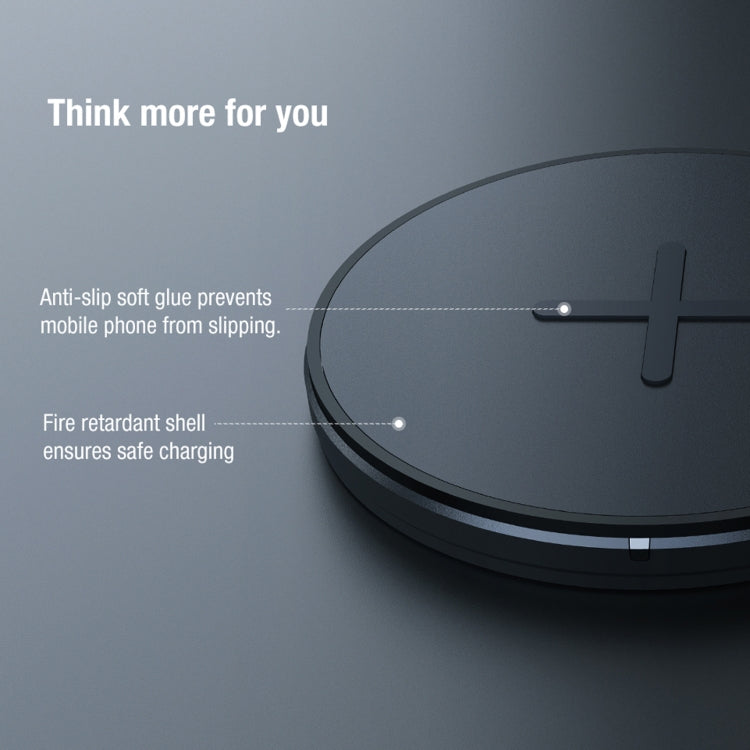 Portable Button Fast Charging Wireless Charger