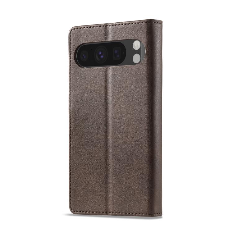 LC.IMEEKE Google Pixel Leather Texture Flip Phone Case