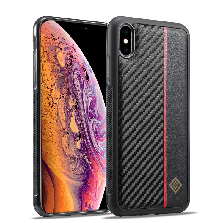 LC.IMEEKE Apple iPhone Carbon Fiber Texture Phone Case