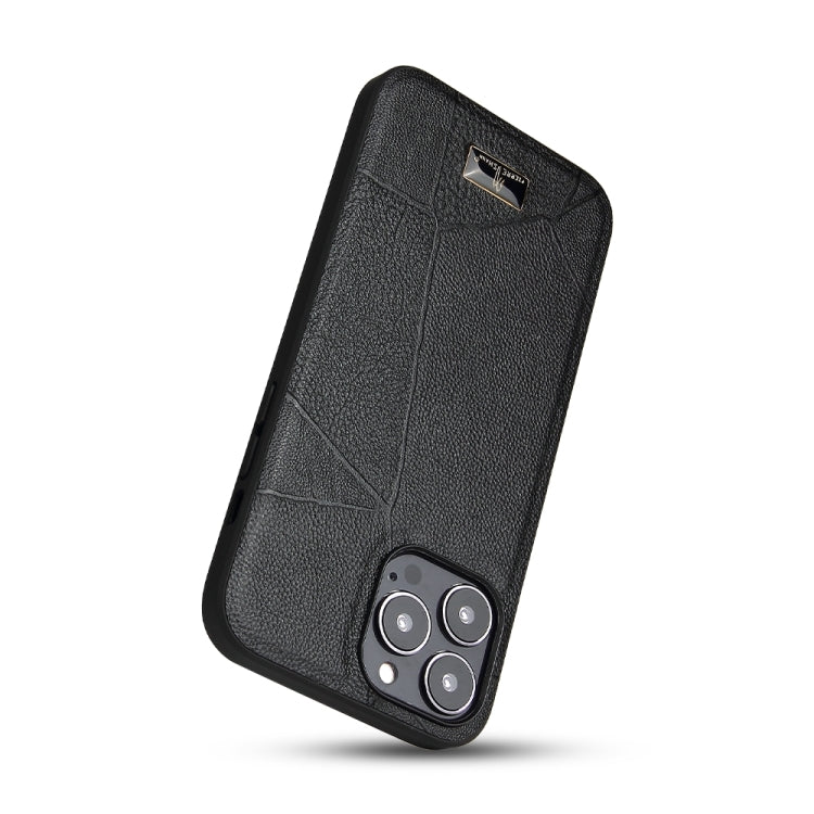 Fierre Shann Apple iPhone Leather Texture Phone Case