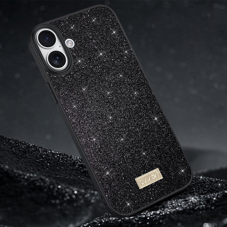 SULADA Apple iPhone Glittery Handmade PC Leather Phone Case
