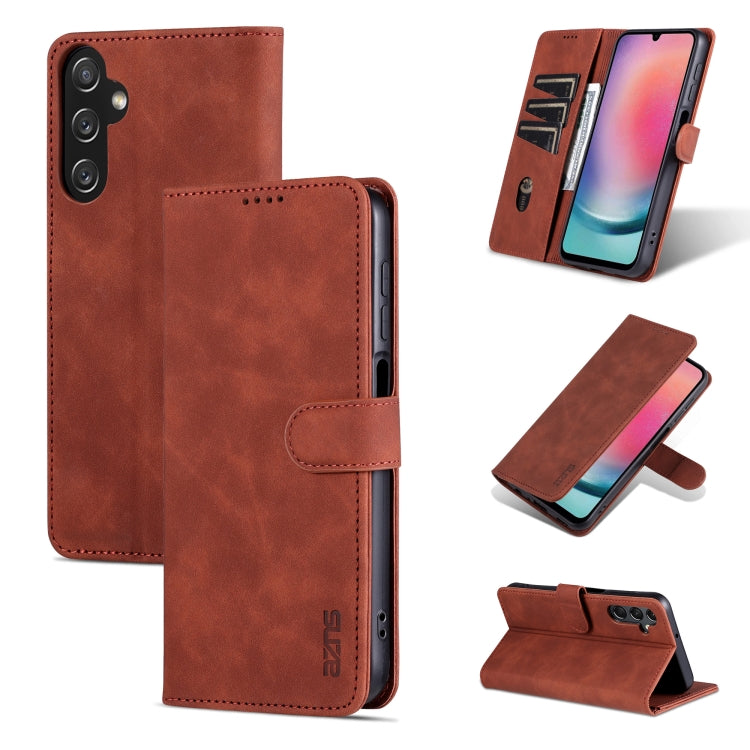 AZNS Samsung Galaxy Leather Wallet Phone Case