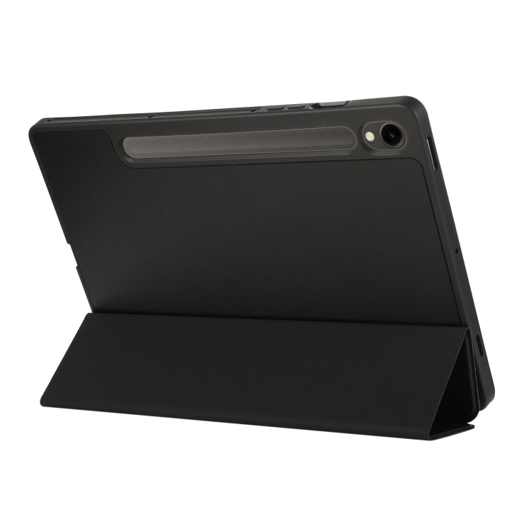Samsung Galaxy Tab 3-Fold TPU Leather Tablet Case with Pen Slot