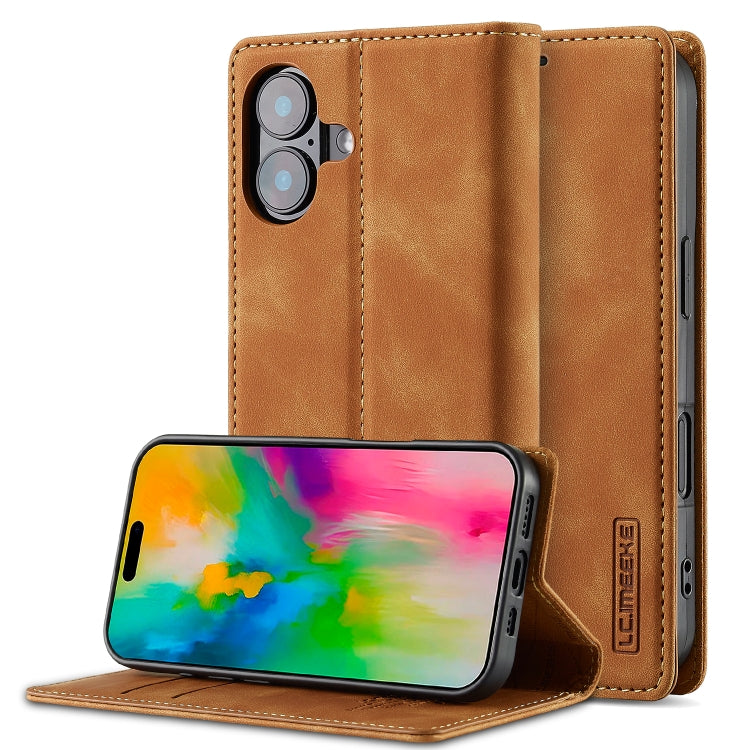 LC.IMEEKE Apple iPhone Magnetic Leather Wallet Phone Case