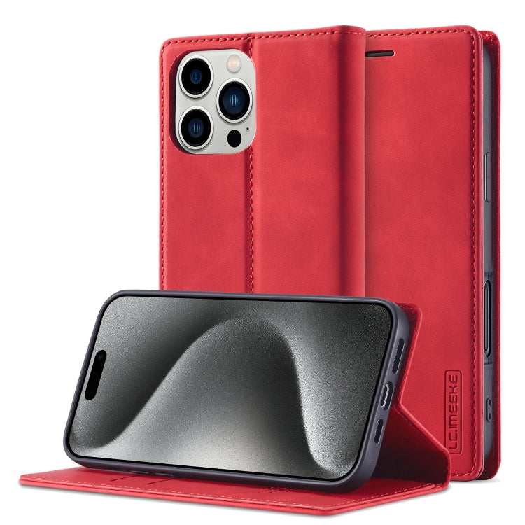 LC.IMEEKE Apple iPhone Magnetic Leather Wallet Phone Case