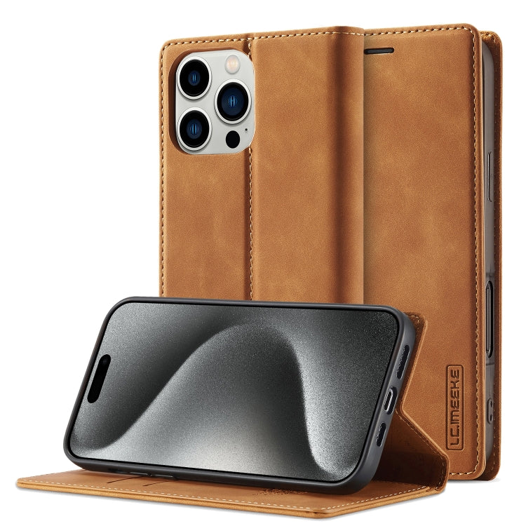 LC.IMEEKE Apple iPhone Magnetic Leather Wallet Phone Case