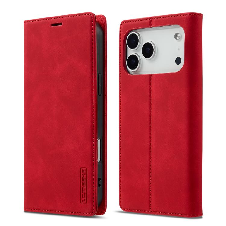 LC.IMEEKE Apple iPhone Magnetic Close Microfiber Leather Phone Case