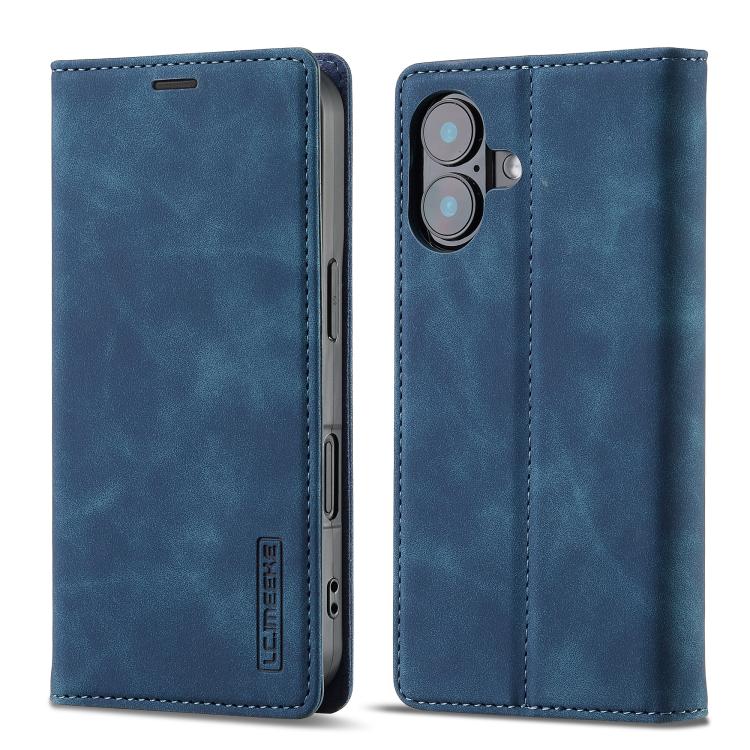 LC.IMEEKE Apple iPhone Magnetic Close Microfiber Leather Phone Case