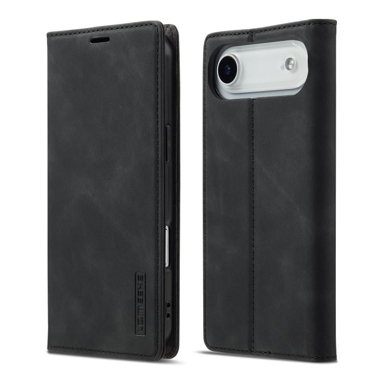 LC.IMEEKE Apple iPhone Magnetic Close Microfiber Leather Phone Case