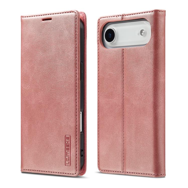 LC.IMEEKE Apple iPhone Magnetic Close Microfiber Leather Phone Case