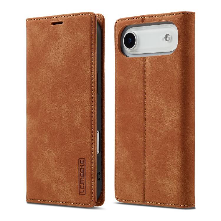 LC.IMEEKE Apple iPhone Magnetic Close Microfiber Leather Phone Case