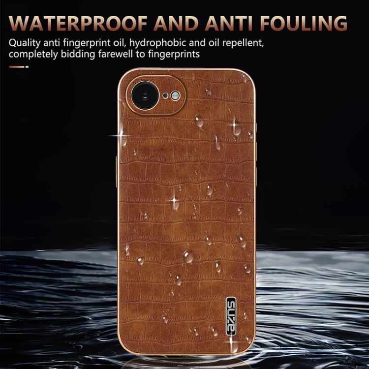 AZNS Apple iPhone Crocodile Texture Phone Case