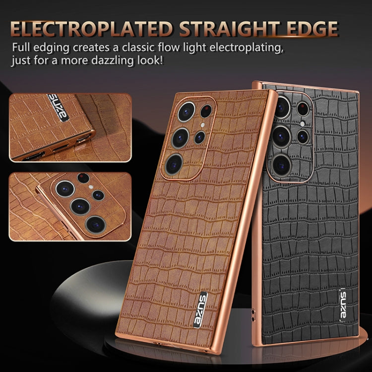 AZNS Samsung Galaxy Crocodile Texture Phone Case