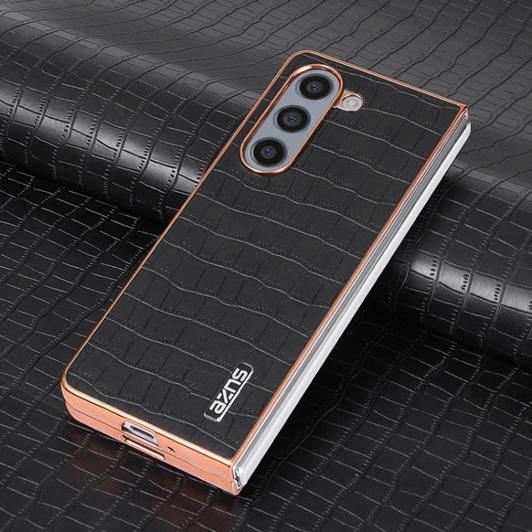 AZNS Samsung Galaxy Z Series Crocodile Texture Phone Case