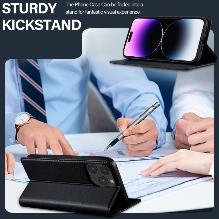 LC.IMEEKE Apple iPhone Frosted PU Wallet Phone Case