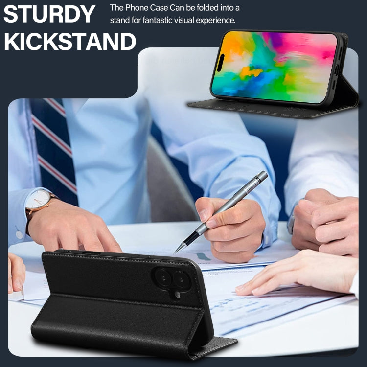 LC.IMEEKE Apple iPhone Frosted PU Wallet Phone Case