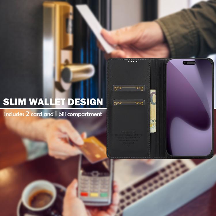 LC.IMEEKE Apple iPhone Fine Texture Phone Case