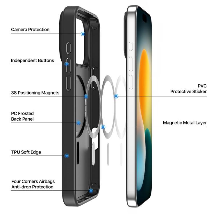 DUX DUCIS Apple iPhone 16 Yind Series MagSafe Phone Case