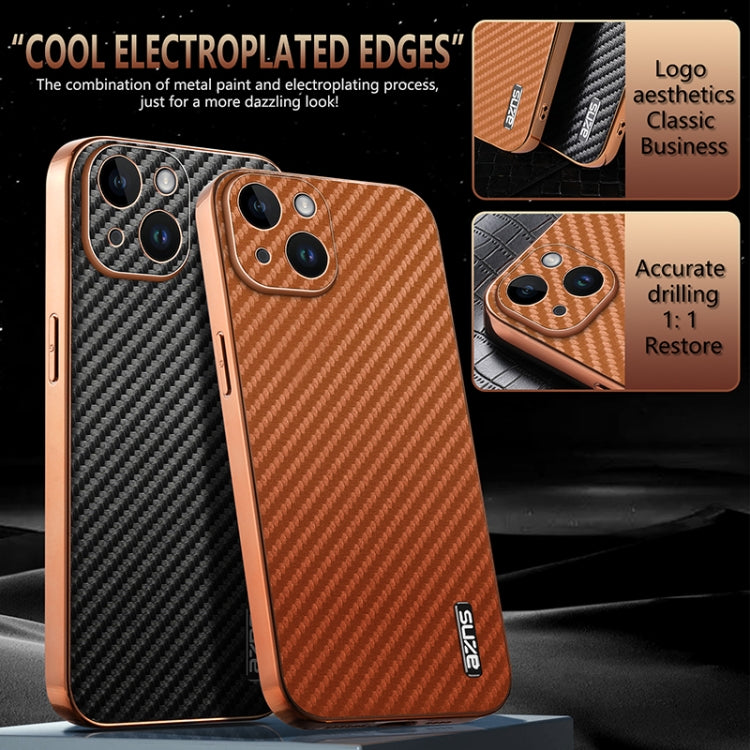 AZNS Apple iPhone Carbon Fiber Texture Phone Case