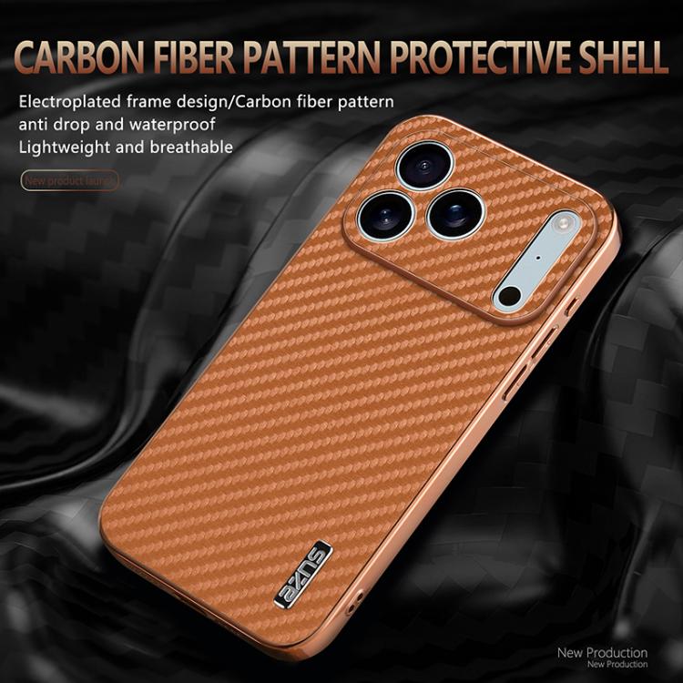 AZNS Apple iPhone Carbon Fiber Texture Phone Case