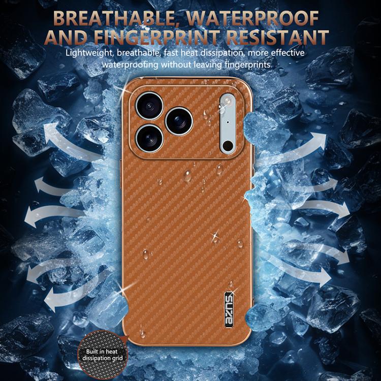 AZNS Apple iPhone Carbon Fiber Texture Phone Case