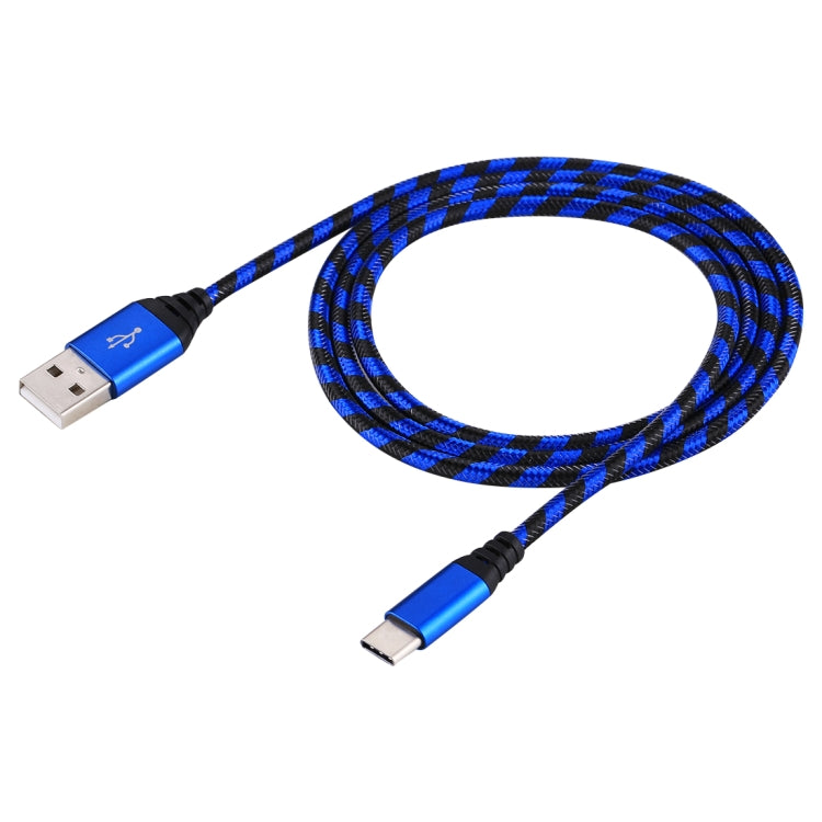Nylon Weave Charging Cable USB to USB-C / Type-C