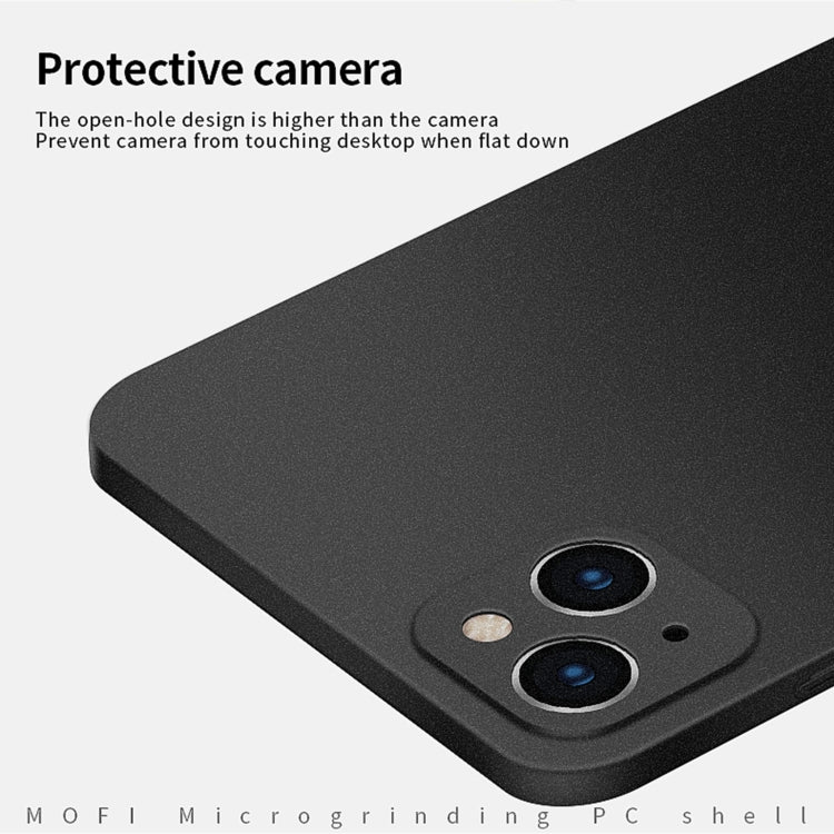 MOFI Apple iPhone 15 Frosted PC Ultra-thin Phone Case