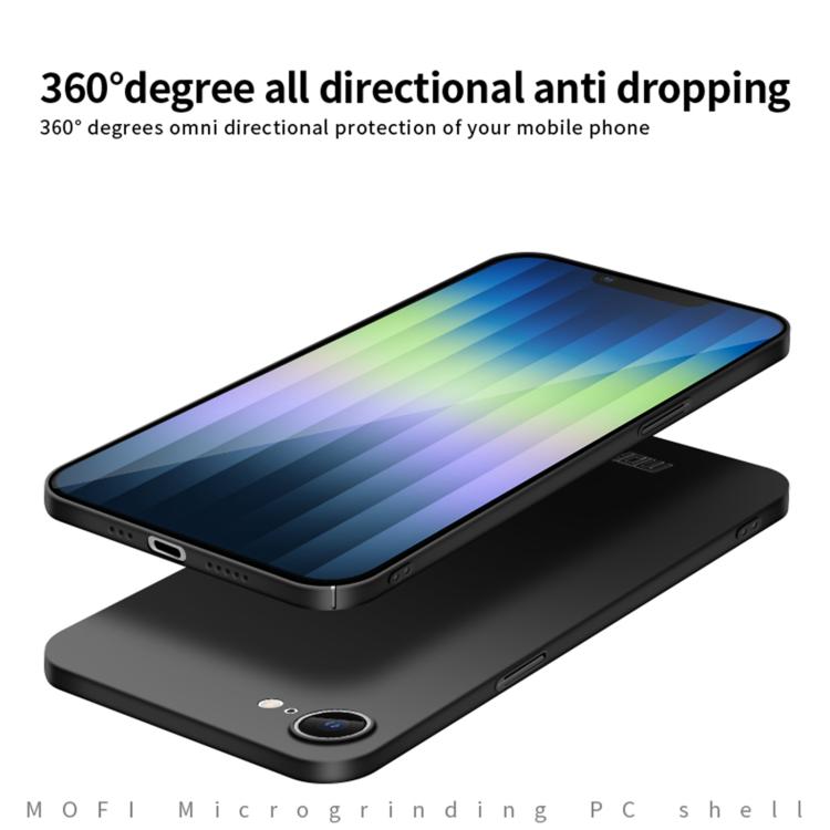 MOFI Apple iPhone 15 Frosted PC Ultra-thin Hard Phone Case