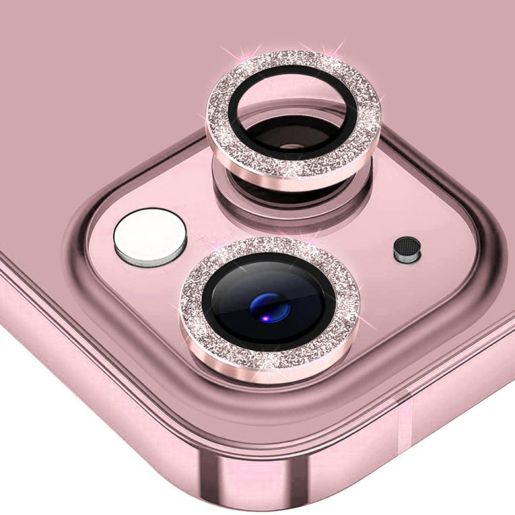 ENKAY Apple iPhone 15 Glitter Rear Camera Protector
