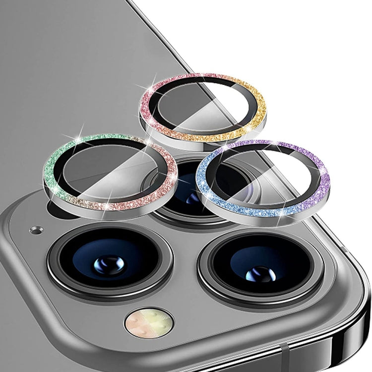 ENKAY Apple iPhone 15 Glitter Rear Camera Protector