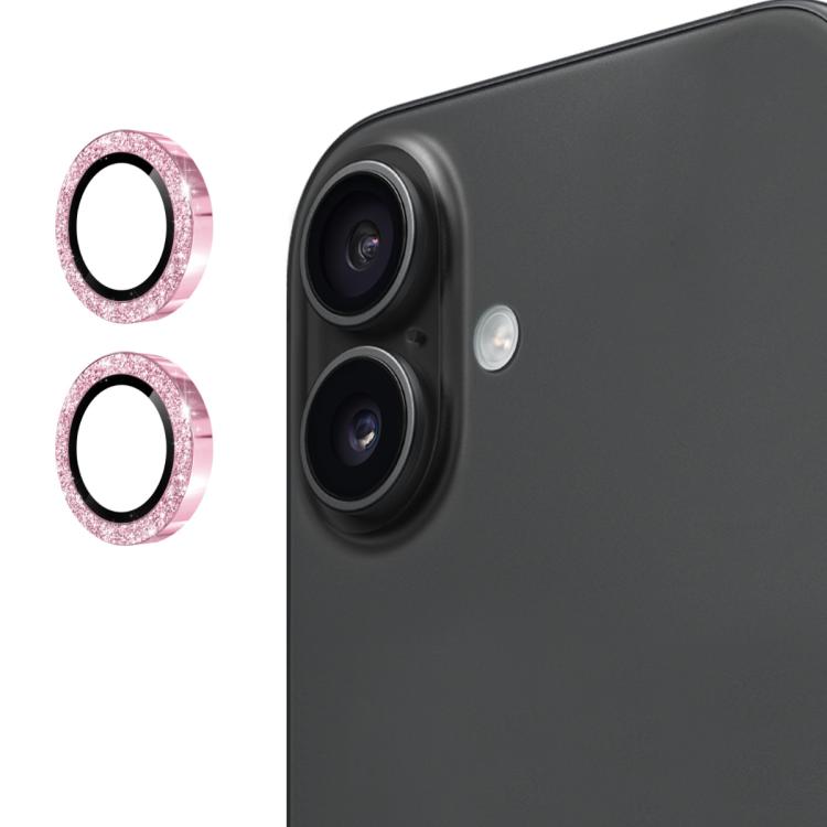 ENKAY Apple iPhone 17 Glitter Rear Camera Protector