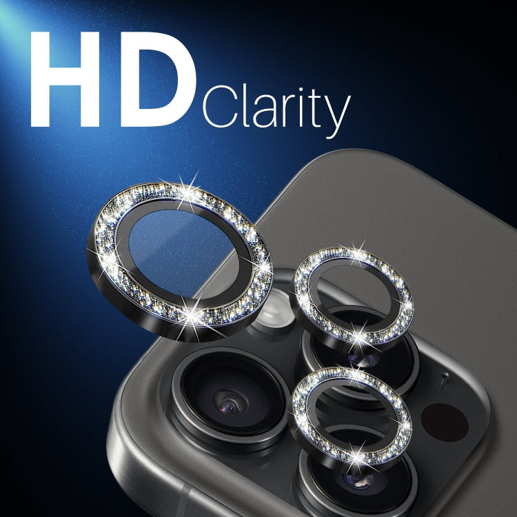 NORTHJO Apple iPhone Glitter Metal Camera Lens Protector
