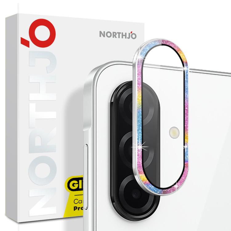 NORTHJO Samsung Galaxy Metal Glitter Camera Lens Protector