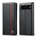 LC.IMEEKE Google Pixel Carbon Fiber Pattern Phone Case