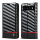 LC.IMEEKE Google Pixel Carbon Fiber Pattern Phone Case