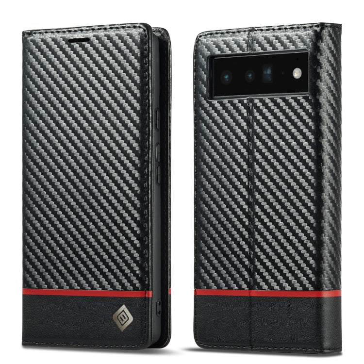 LC.IMEEKE Google Pixel Carbon Fiber Pattern Phone Case