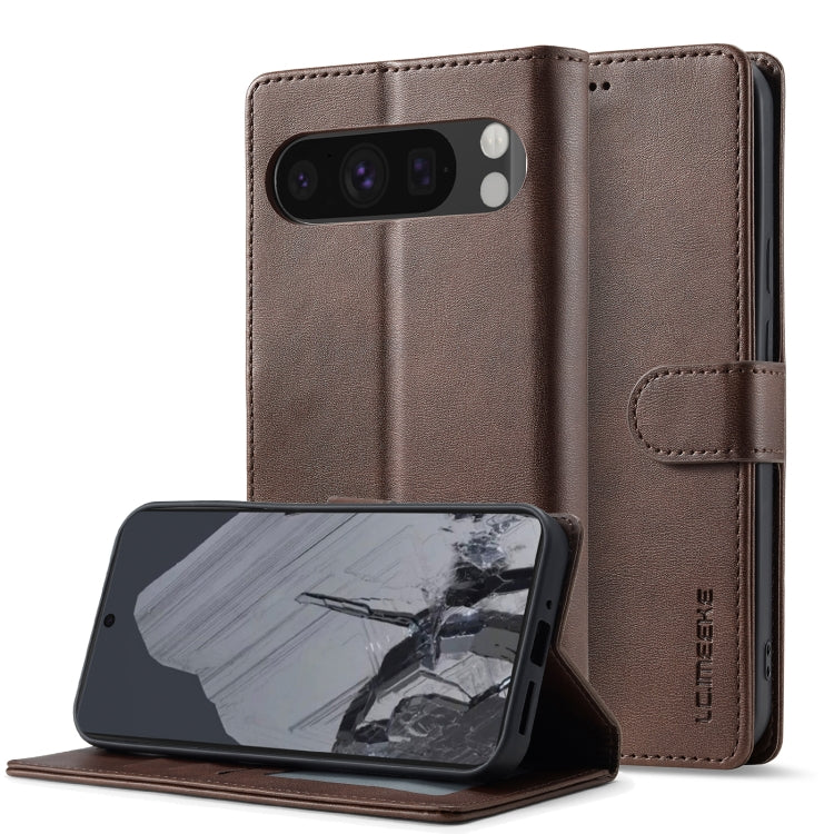 LC.IMEEKE Google Pixel Leather Flip Phone Case