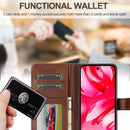LC.IMEEKE Google Pixel Leather Texture Flip Phone Case