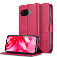 LC.IMEEKE Google Pixel Leather Texture Flip Phone Case