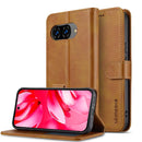 LC.IMEEKE Google Pixel Leather Texture Flip Phone Case