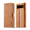 LC.IMEEKE Google Pixel Leather Flip Phone Case
