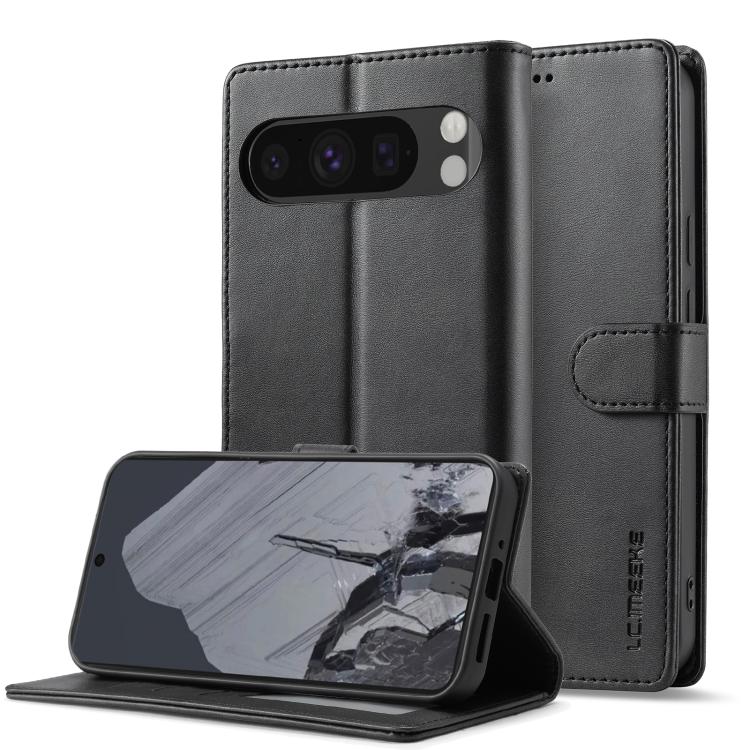 LC.IMEEKE Google Pixel Leather Flip Phone Case
