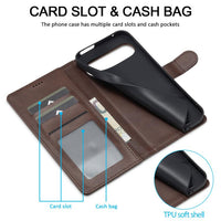 LC.IMEEKE Google Pixel Leather Flip Phone Case