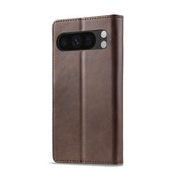 LC.IMEEKE Google Pixel Leather Texture Flip Phone Case