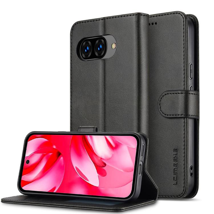 LC.IMEEKE Google Pixel Leather Texture Flip Phone Case