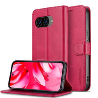 LC.IMEEKE Google Pixel Leather Texture Flip Phone Case