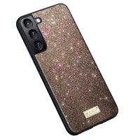 SULADA Samsung Galaxy Glittery TPU Leather Phone Case