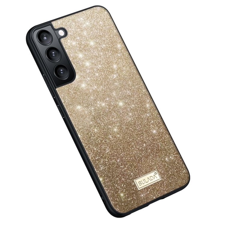 SULADA Samsung Galaxy Glittery TPU Leather Phone Case